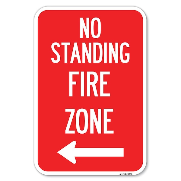 Signmission Safety Sign, 12 in Height, Aluminum, 18 in Length, 23586 A-1218-23586 - main